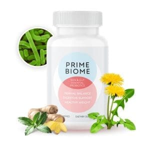 PrimeBiome Best Probiotic Gummy For Radiant Skin & Gut Health